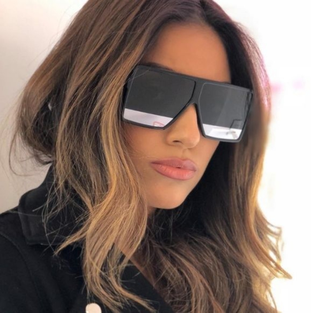 BETTY MIRROR SHIELD SUNGLASSES